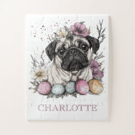 Osterhund niedlicher Mops