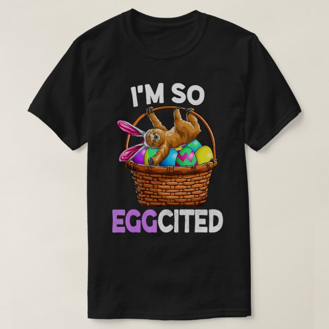Osterhut Bunny Basket Eier Männer Frauen Kinder T-Shirt (Design vorne)