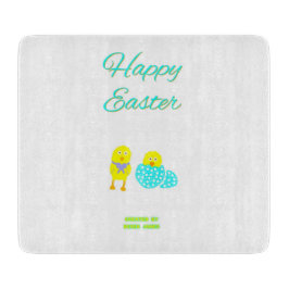 Osterhütchen-Glasschneidebrett Schneidebrett