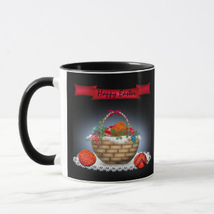 Osterillustration, Ostereier, Osterfeiertag Tasse
