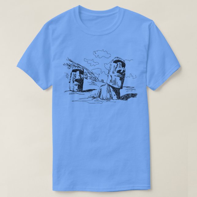 Osterinsel 3 T-Shirt (Design vorne)