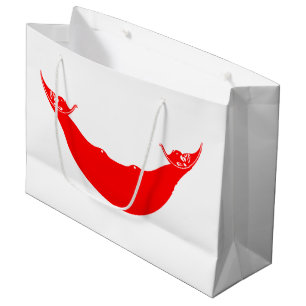 Osterinsel-Flagge Große Geschenktüte