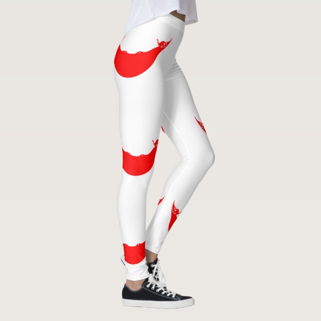 Osterinsel-Flagge Leggings (Rechts)