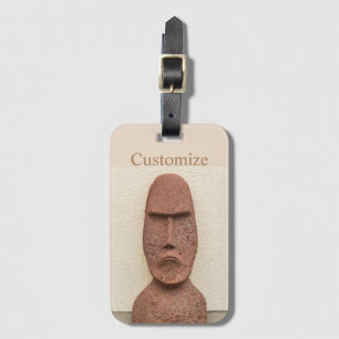 Osterinsel Moai Kopf Thunder_Cove Gepäckanhänger