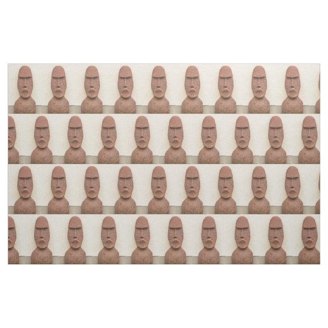 Osterinsel Moai Kopf Thunder_Cove Stoff (Fat Quarter (45,7 x 55,9 cm))
