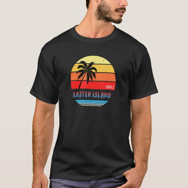Osterinsel Osterinsel Chile T-Shirt (Vorderseite)