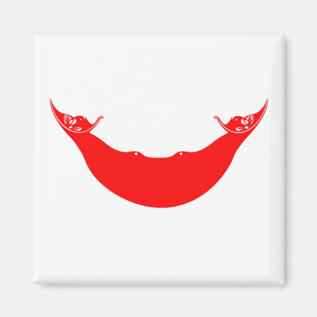 Osterinselflagge Magnet (Vorne)