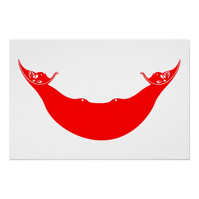 Osterinselflagge Poster (Vorderseite)