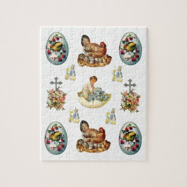 Osterjigsaw-Puzzle (Vertikal)