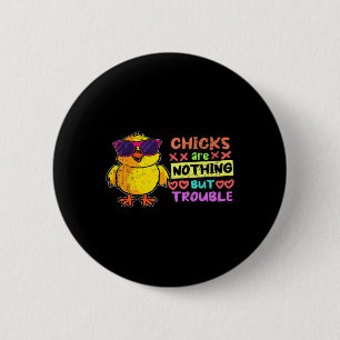 Osterjunge Hühner sind nichts anderes als ein stör Button
