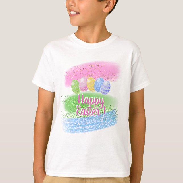Osterjunge' Kleidung, Ostergeschenk, Frohe Ostern T-Shirt (Vorderseite)