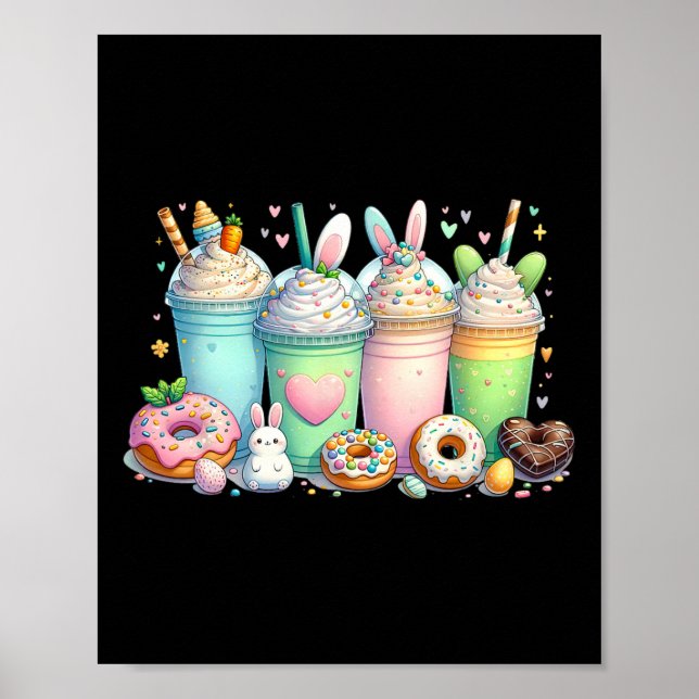 Osterkaffee Poster (Vorne)