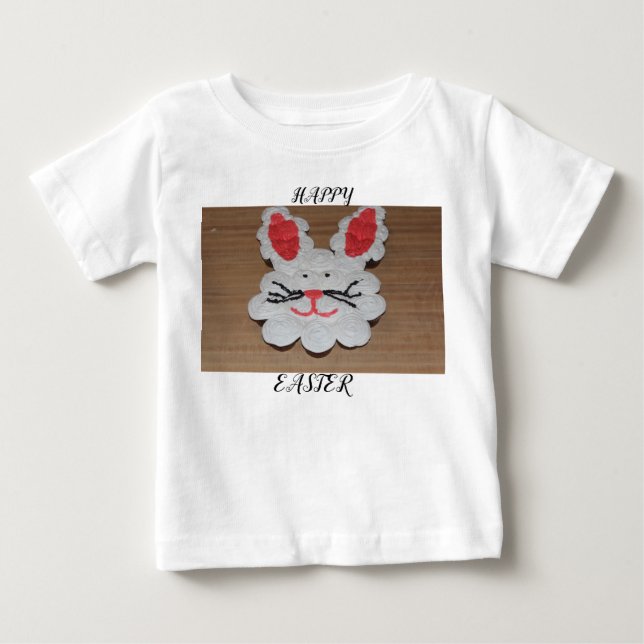 Osterkaninchen Baby Gerber Cotton. Baby T-shirt (Vorderseite)
