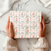 Osterkaninchen Bunny Wunny Pink Muster