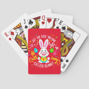 Osterkaninchen-Lover-Geschenke Spielkarten