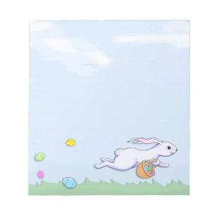 Osterkaninchen - Notepad Notizblock