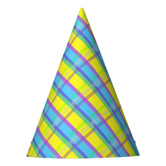 OsterKariert Partyhütchen (Vorderseite)