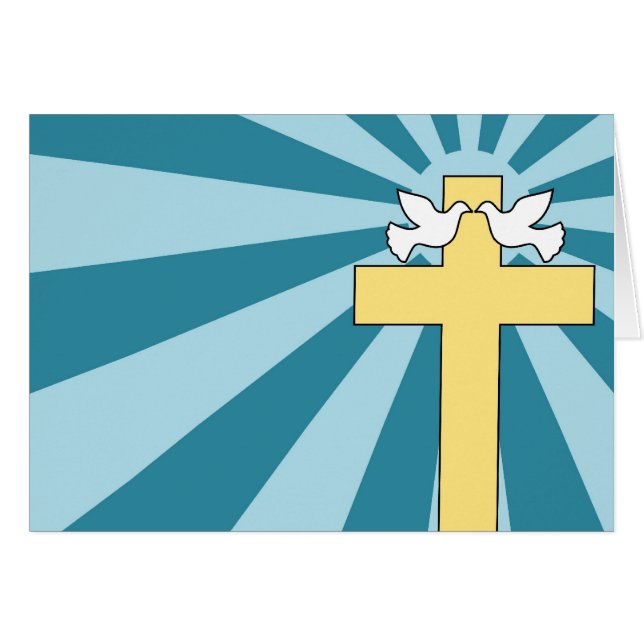 Osterkarte (Vorderseite (Horizontal))