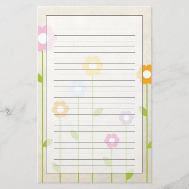 Osterkarte Briefpapier (Vorderseite)