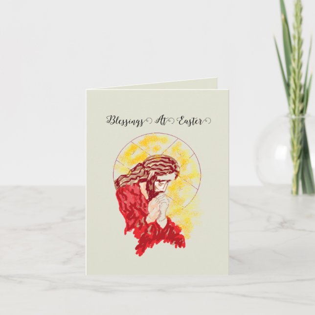 Osterkarte : Christus ist erschienen Karte (Vorderseite)