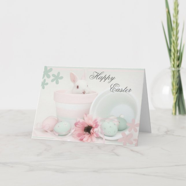 Osterkarte Feiertagskarte (Vorderseite)