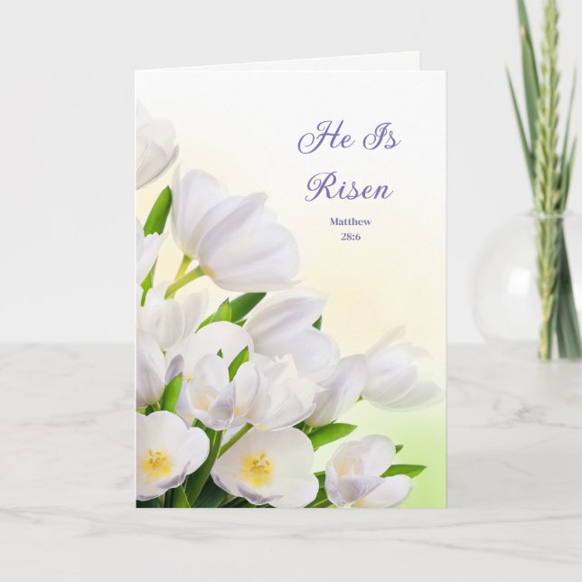 Osterkarte Feiertagskarte (Vorderseite)