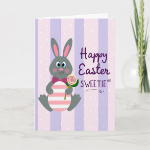 Osterkarte 'Häschen Frohe Ostern Süße' Karte