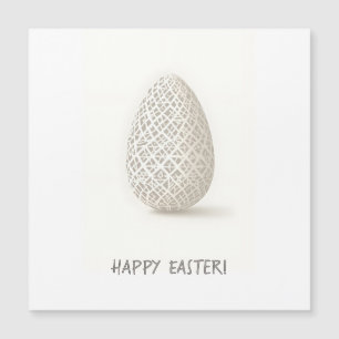 Osterkarte im minimalistischen Stil Magnetkarte