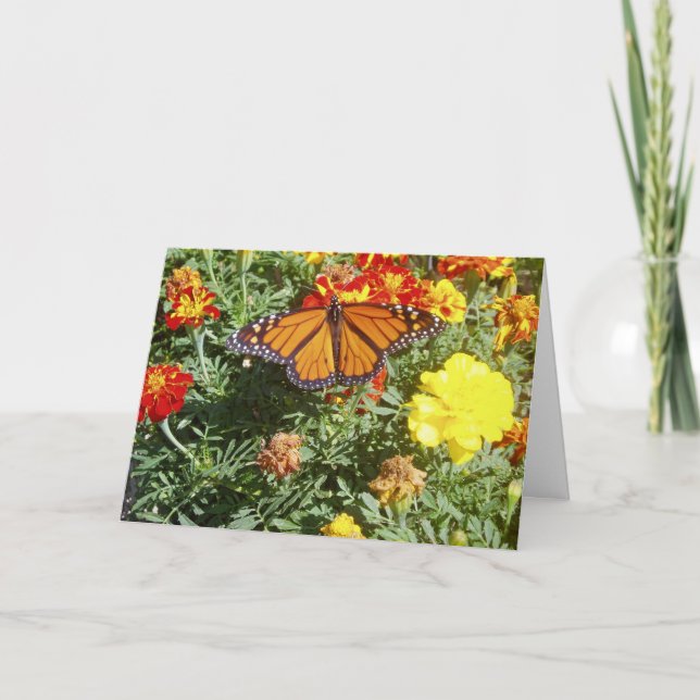 Osterkarte "Mischen in" Karte (Vorderseite)