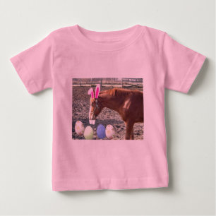Osterkastanienpferde Baby T-shirt