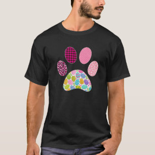 Osterkatzen Hunde Lover Leopard Katze Dog Paw Oste T-Shirt