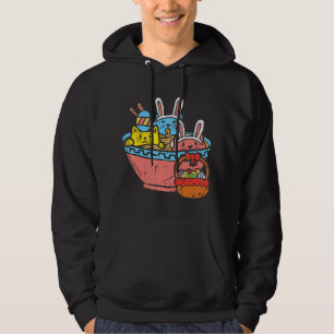 Osterkatzen Ramen Bunny Ears Egg Kawaii Japanisch  Hoodie