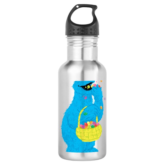 Osterkeksmonster Edelstahlflasche (Vorderseite)