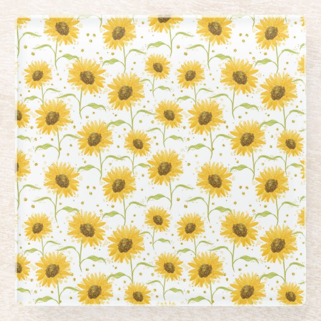 Osterkerze Glasuntersetzer (Vorderseite)