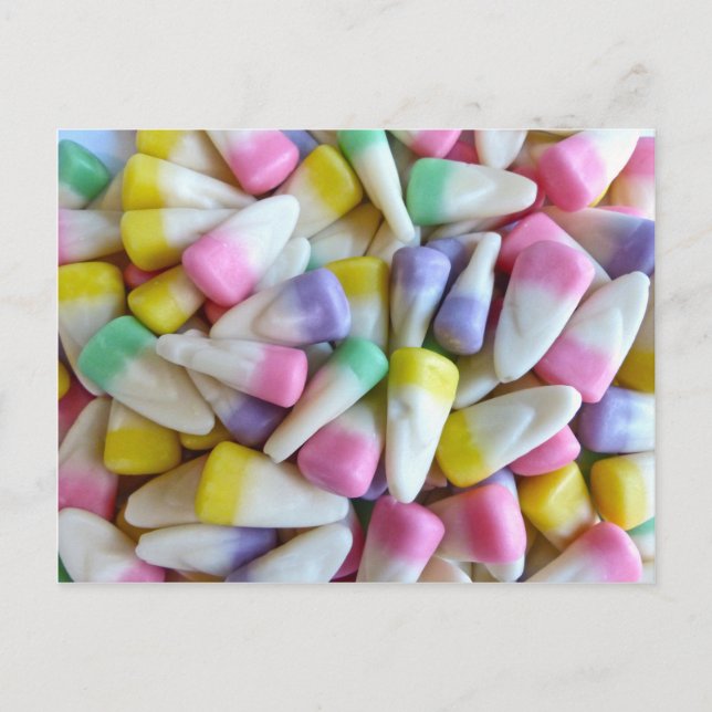 Osterkerzenmais Feiertagspostkarte (Vorderseite)