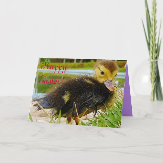 Osterkeule III Feiertagskarte (Vorderseite)