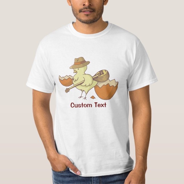 Osterkick mit Bouzouki T-Shirt (Vorderseite)