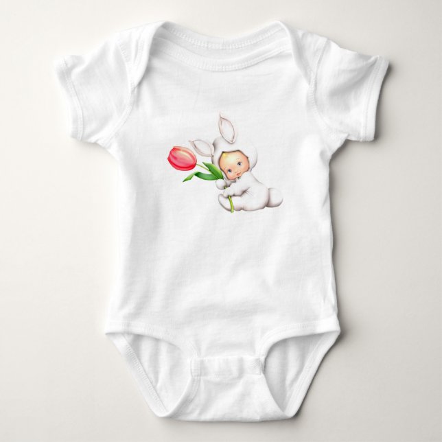 Osterkind-Strampler Baby Strampler (Vorderseite)