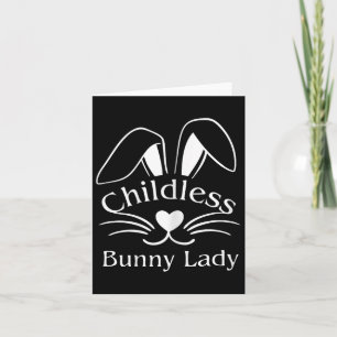Osterkinderlose Bunny Lady Bunny Lover Rescue Bun Karte