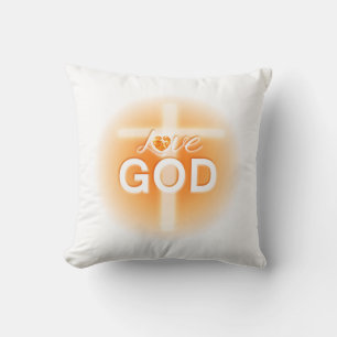 Osterkissen, Liebt Gott, Jesus Kissen