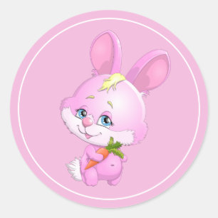 Osterkleber Runder Aufkleber