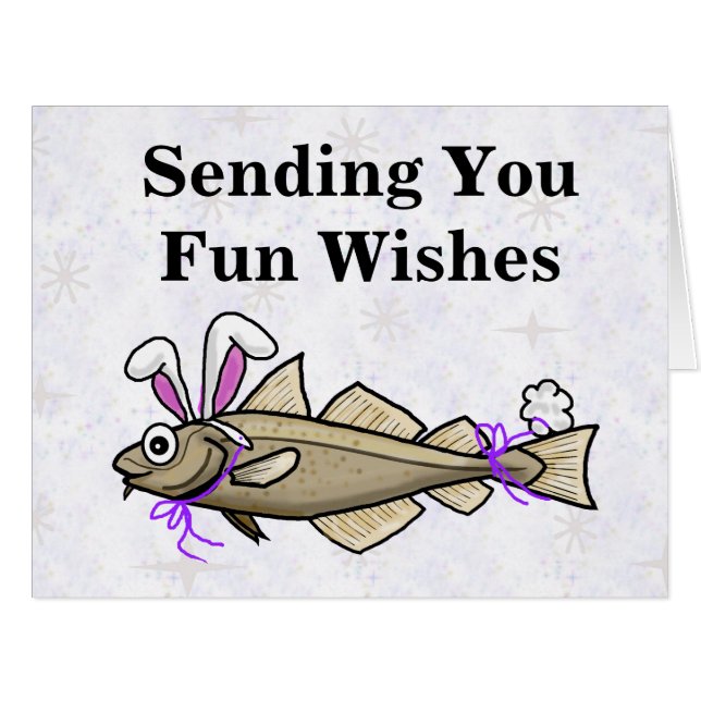 Osterköpsel Grußkarte (Vorderseite (Horizontal))