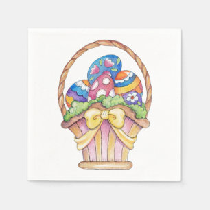 Osterkorb - Papier Napkins Serviette