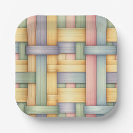 Osterkorb Pappteller