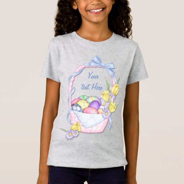 Osterkorb T-Shirt (Vorderseite)