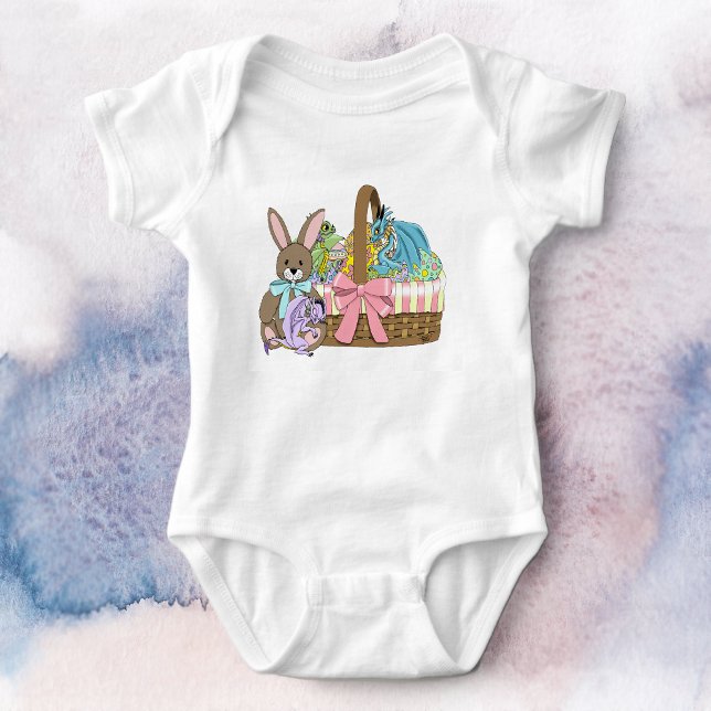 Osterkorbdrache Baby Strampler (Von Creator hochgeladen)