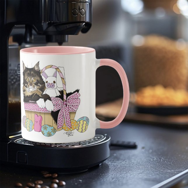 Osterkörbe Tabby Kitten Tasse (Von Creator hochgeladen)