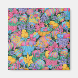 Osterkörbe und Eier Magnet