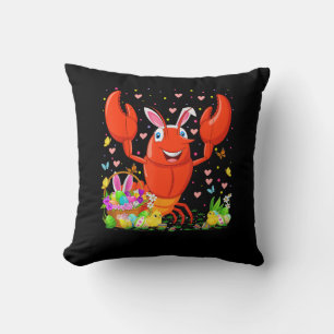 Osterkrabbe Bunny Egg Jagd Crawfish Ostern Kissen