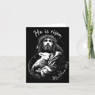 Osterkreuz Auferstandener Jesus Christliche Männer Karte